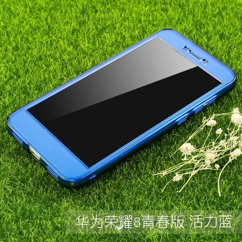 For Huawei Honor 8 Lite Honor8 Cover Clear Transparent Phone Cases Funda P8 2017 Coque Full Protection Case |