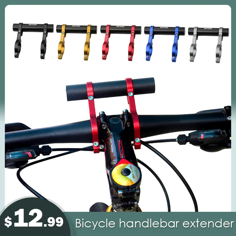 5 цветов углеродного волокна руль велосипеда Расширенный кронштейн фара