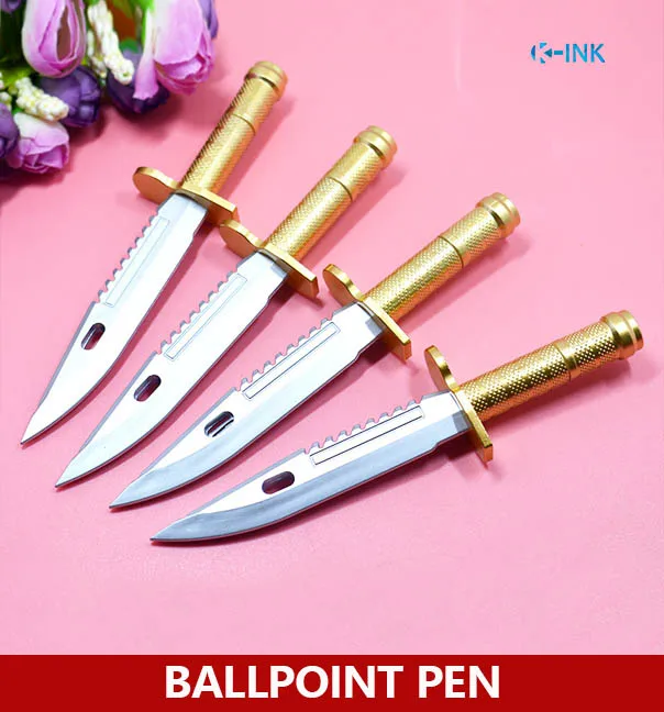 36 шт./лот новинка шариковая ручка в форме ножа школьный подарок для детей ножей