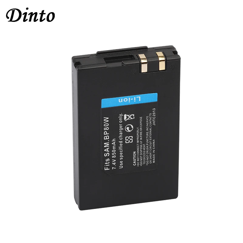 Dinto 850 мА/ч IA BP80W BP80WA BP 80 Вт Цифровая камера Аккумулятор для Samsung SC D381 D382 D385 VP DX100i
