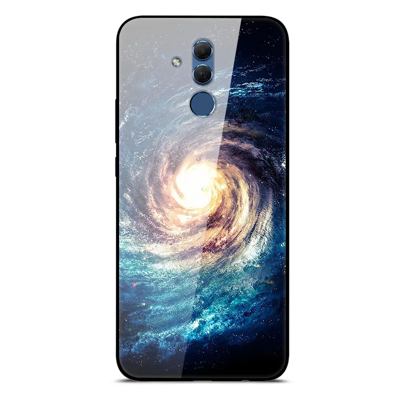 Чехол Mate20 Lite для Huawei Mate 20 чехлы 6 3 дюйма силиконовый бампер из закаленного стекла +