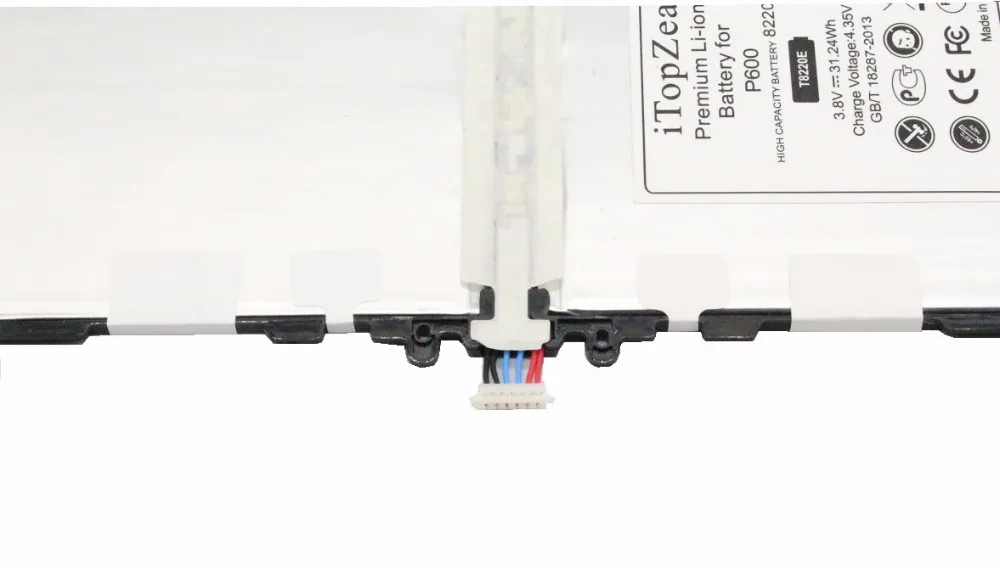ITopZea 2 шт. 8220 мА/ч T8220E T8220C запасная батарея для Samsung Galaxy Note 10 1 P600 T520 SM P601 P605 P607 +