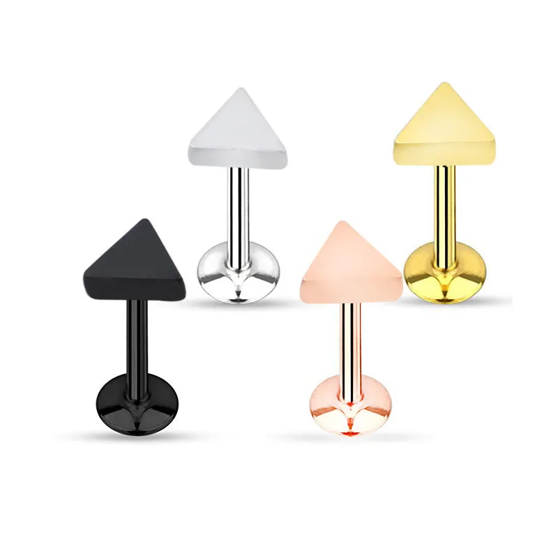 Новый продукт пирсинг для ушей губ тела хрящевая спираль Козелка треугольная
