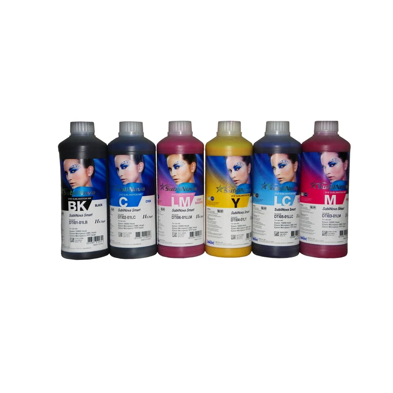 

6 x 1L high quality dye based sublimation ink usd for epson 4880 9880 7880 7800 9800 7400 9400 7450 4800 4400 4450 4000