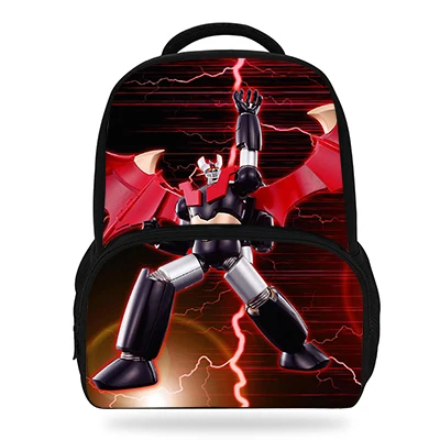 Мультфильм Mazinger Z студенческий рюкзак, так же подходит туристический рюкзак для мальчиков механический воин школьная сумка, рюкзак Mochilas