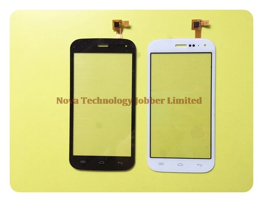 

Wyieno black/White Sensor Replacement Parts For Explay Atlant Outer Touch Screen Digitizer Panel Touchpad+Tracking
