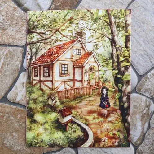 15X20CM DIY шитье лоскутное полотно ткань Скрапбукинг для сумочки патч сделать лесную