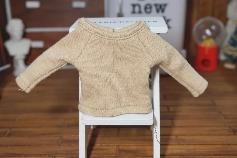 Футболка в полоску с длинными рукавами для куклы Blyth Chole AZONE кукла licca аксессуары для кукольной одежды