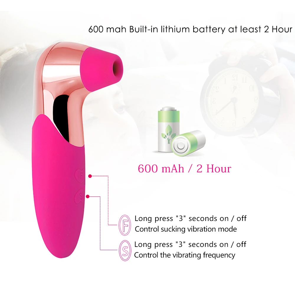 Сосание вибраторы для женщин Usb зарядка оральный секс лизание женский клитор и