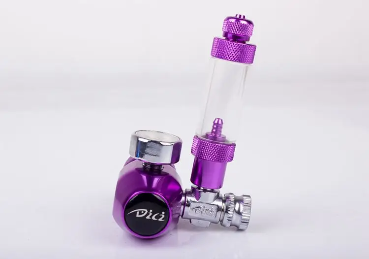 Aquarium DICI CO2 Regulator DC02-01 with bubble counter Cylinders Pressure | Дом и сад