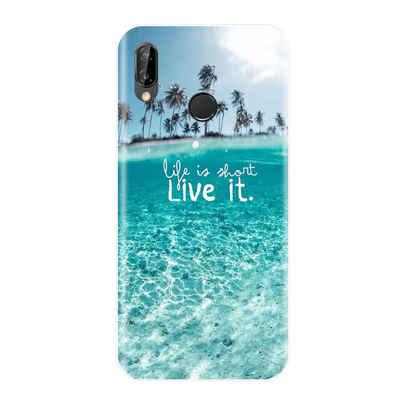 Чехол для телефона huawei P20 Pro P9 Lite Mini, Мягкая силиконовая задняя крышка с милым котиком для huawei P20 P10 P9 P8 Lite чехол