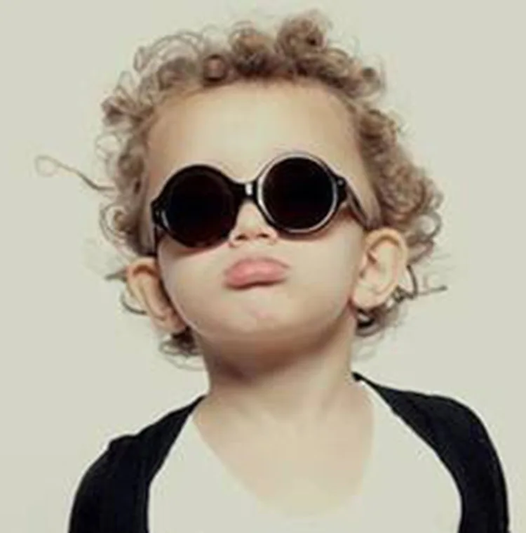 SomeCool 2019 круглые детские солнцезащитные очки в стиле ретро UV400 для мальчиков и