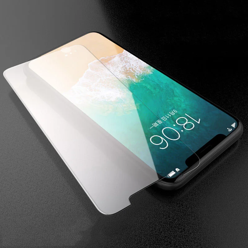 Для Apple iPhone XS XR MAX X 8 7 6S 6 5S 4S 4 Plus 7Plus матовое закаленное стекло с защитой от