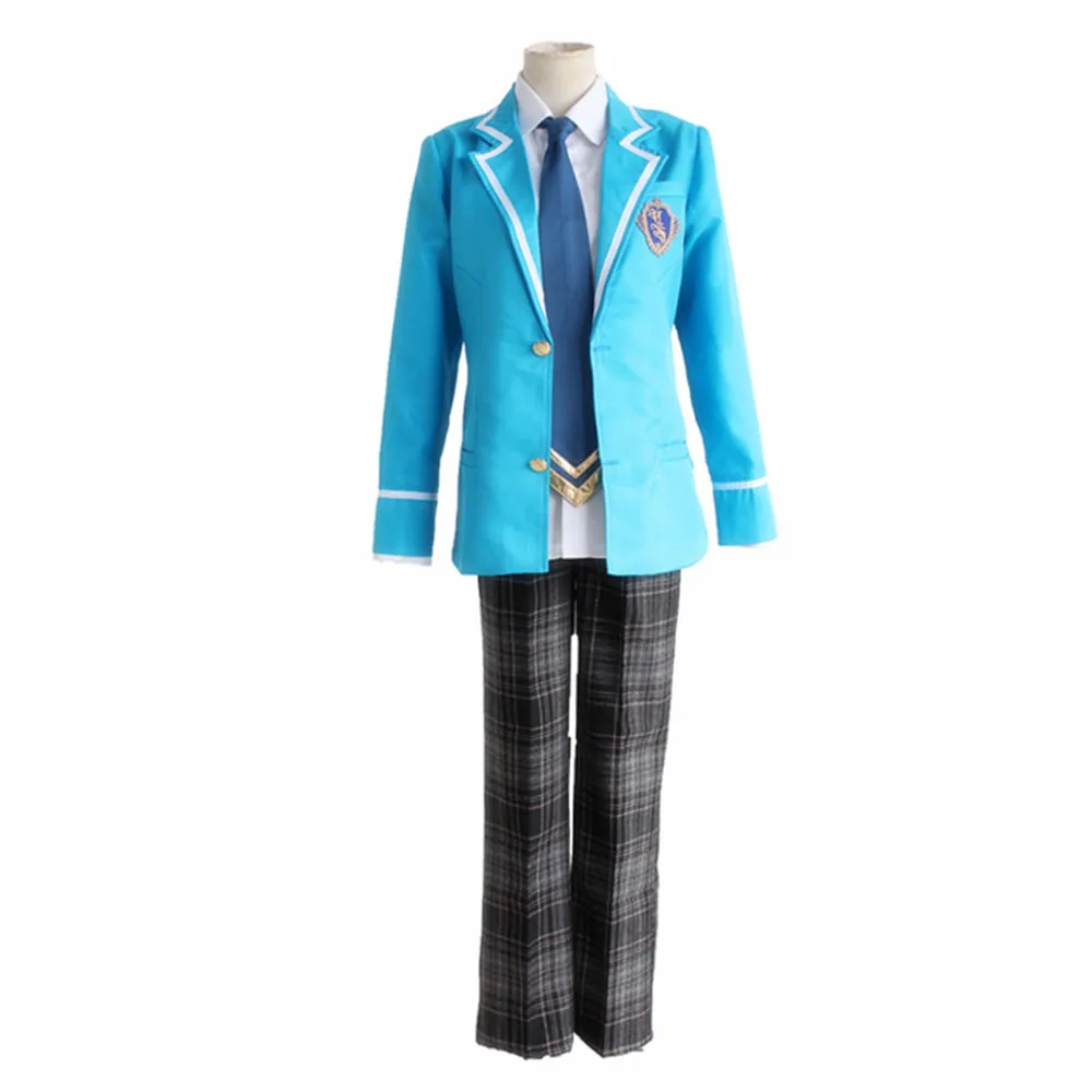 Ансамбль Stars Trickstar Hokuto Hidaka Narukami Arashi Aoi Yuta Akehoshi Subaru косплей школьная форма аниме |