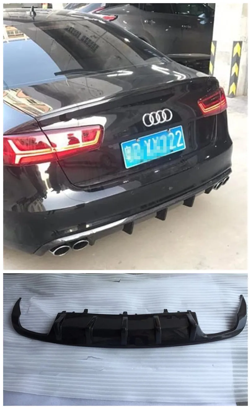 Задний спойлер из углеродного волокна для Audi A6 C7 2012 2013 2014 2015 2016 высокое качество