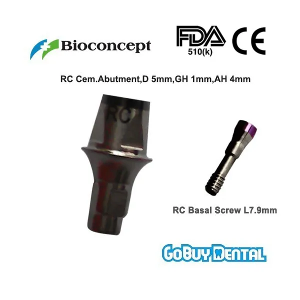 Совместимый костный уровень Straumann смещение с дистанционным управлением D 5 0 мм