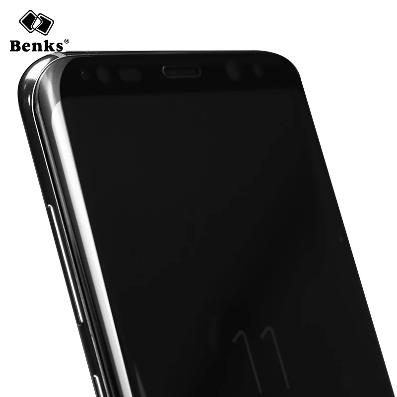 Benks 3D термоизгиб край закаленное стекло Полный экран протектор для samsung s8 s8 плюс изогнутый полный экран крышка защитная пленка