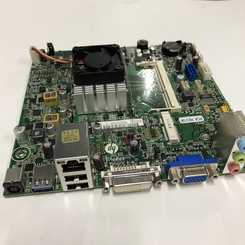 762024 001 для hp 110 250 450 a114 материнская плата NUTMEG mini ITX 501/601 хорошее качество почти
