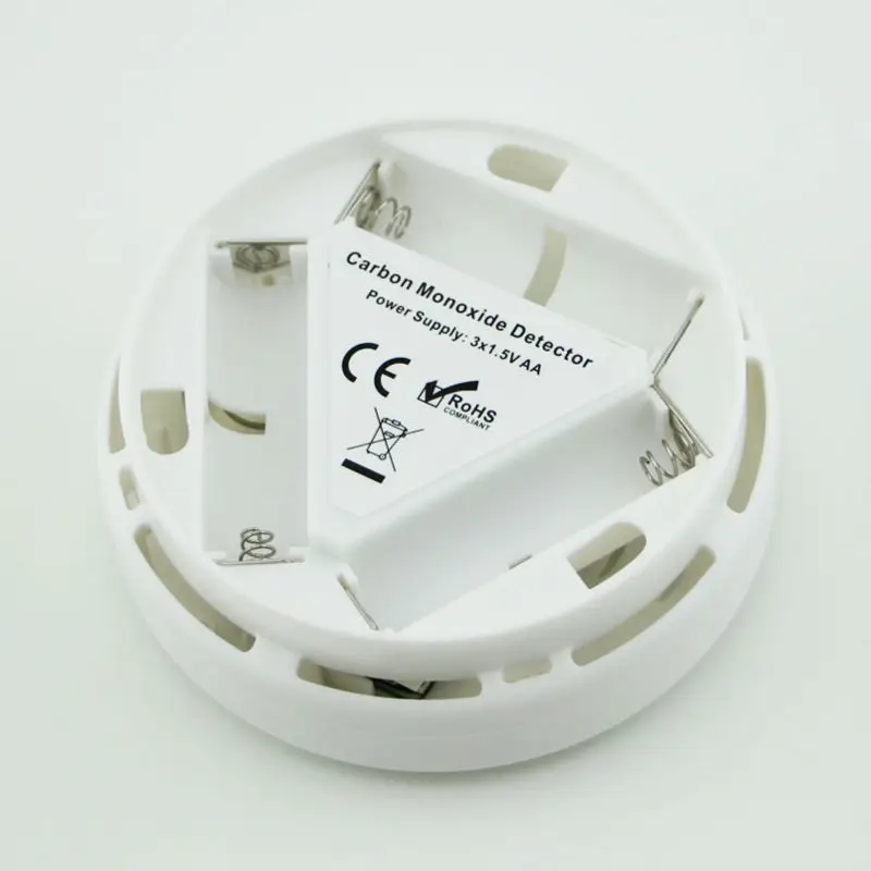 Высокочувствительный домашней безопасности 85dB Предупреждение ЖК-дисплей