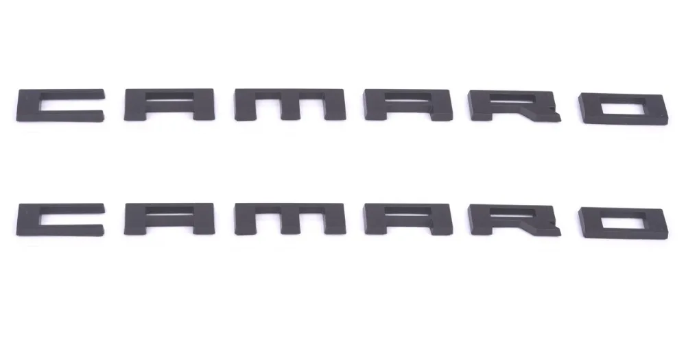 Camaro эмблема письма для 3D значок Chevy 2010 2011 2012 2013 2014 2015 Эмблема Fender табличка с именем