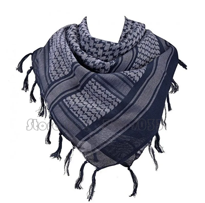 Тактический Keffiyeh Shemagh пустынный шарф в арабском стиле, охотничий армейский Военный платок, накидка на шею, головной убор, аксессуары для походов и стрельбы
