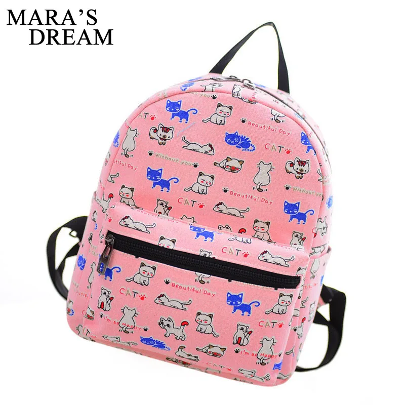 Женский рюкзак с принтом Mara's Dream школьный в стиле ретро школьные сумки|women printing