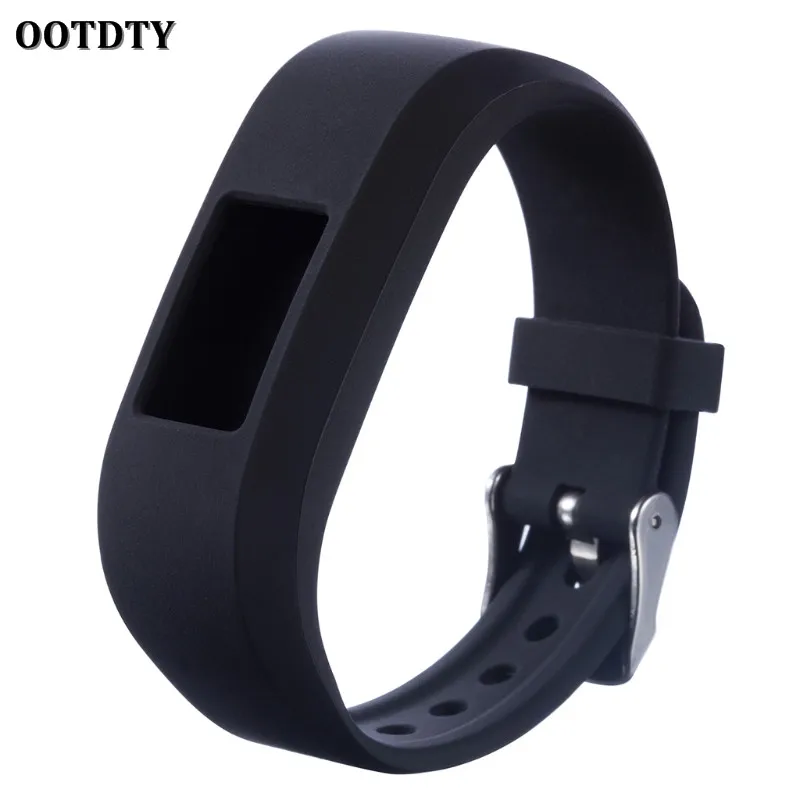 Смарт-часы OOTDTY ремешок из чистого силикона Замена для Garmin Vivofit JR JR2 Junior Fitness |