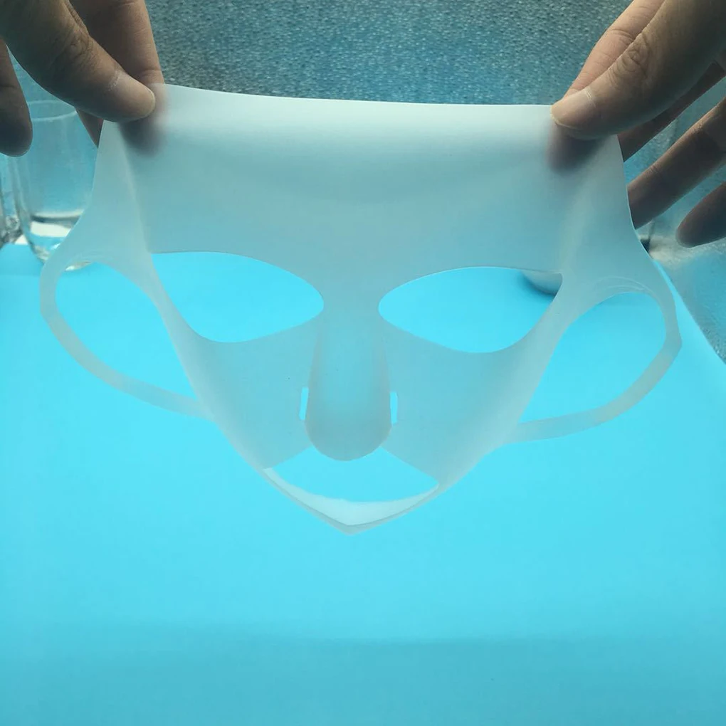RtopRSilicone Face Mask Reusable Facial Cover Ear Makeup Moisturizing Hydrating Beauty Makeup