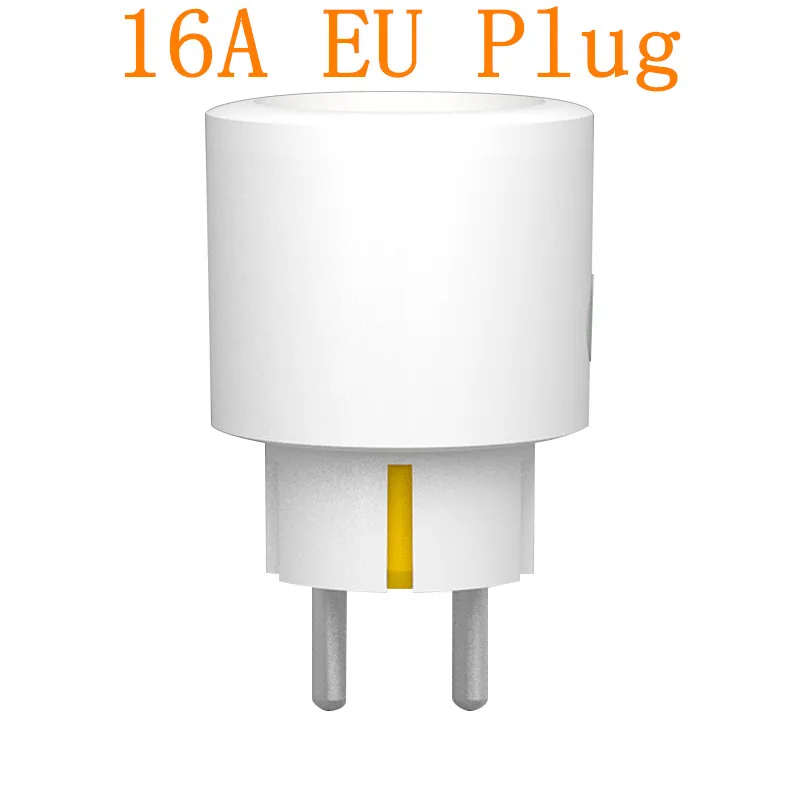 16A EU Plug Умная розетка для США, ЕС, Великобритании, Wi-Fi, беспроводное приложение, дистанционное управление, умный дом, розетка, таймер, переключатель для Amazon Alexa, Google HomeKit - Цвет: 16A EU Plug