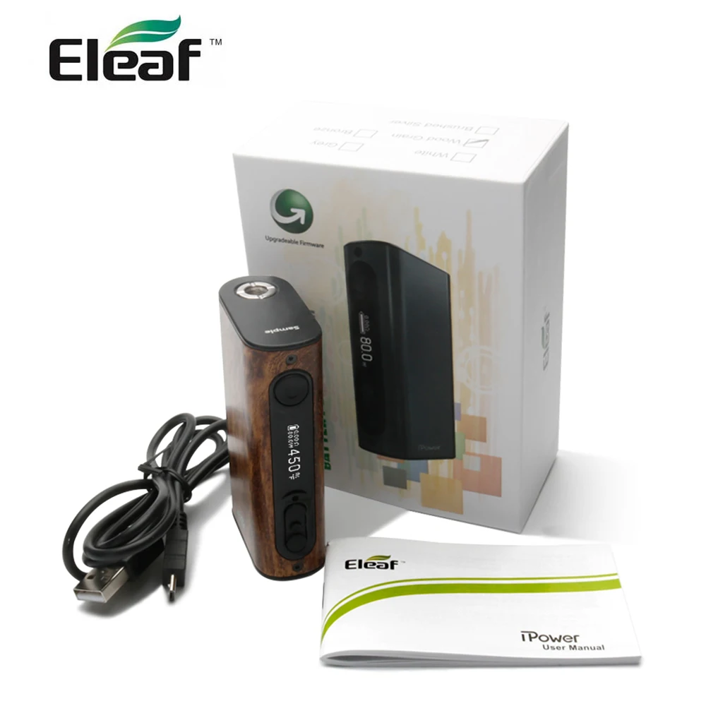Оригинальный Eleaf I Power TC 80 Вт бокс мод IStick 5000 мАч батарея электронная сигарета Vape