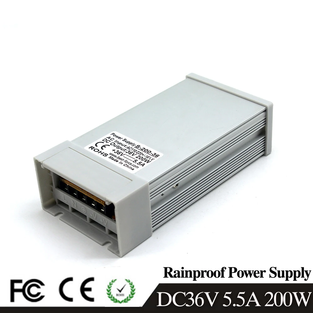 Осветительный трансформатор DC36V 400W 360W 350W 300W 200W 180W 150W 120W 100W 72W 60W 48W 36V DC источник