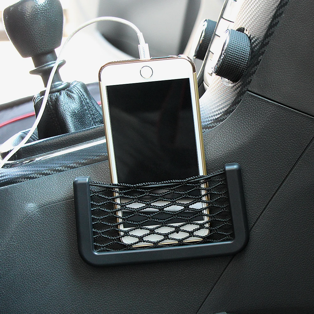 Автомобильная сумка для хранения Эластичный гибкий сетчатый задний грузовой