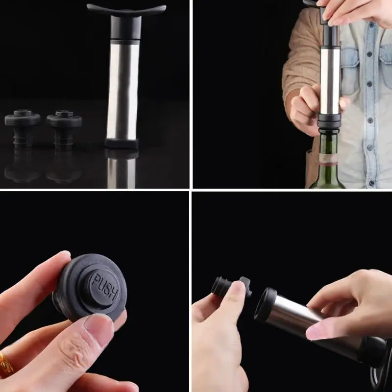 Новый вакуумный Хранитель бутылок для вина из нержавеющей стали хранитель