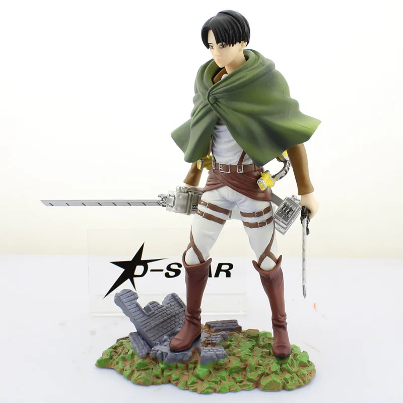 Бесплатная доставка 9 &quotатака на Титанов Shingeki no Kyojin Легион скаутов Levi 1/8 в коробке