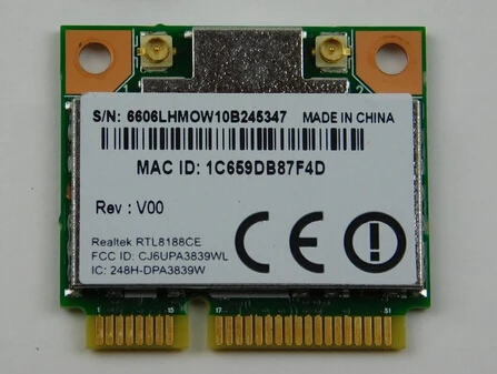 Для Toshiba Satellite L655 S5150 Laptop Wireless WiFi Card P/N: PA3839U 1MPC|card supplier|card javacard shoe |