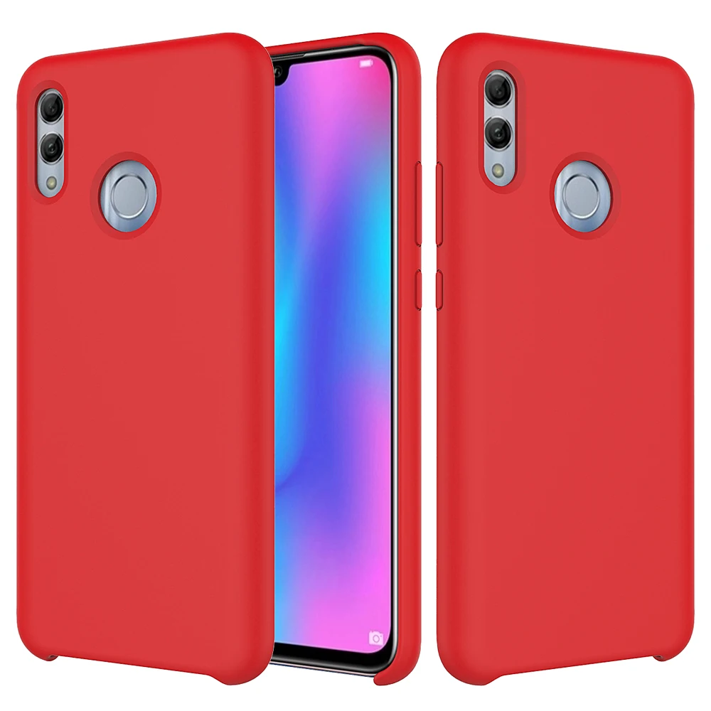 Для huawei P Smart 2019 чехол жидкий силиконовый для телефона из ТПУ с противоударный Honor
