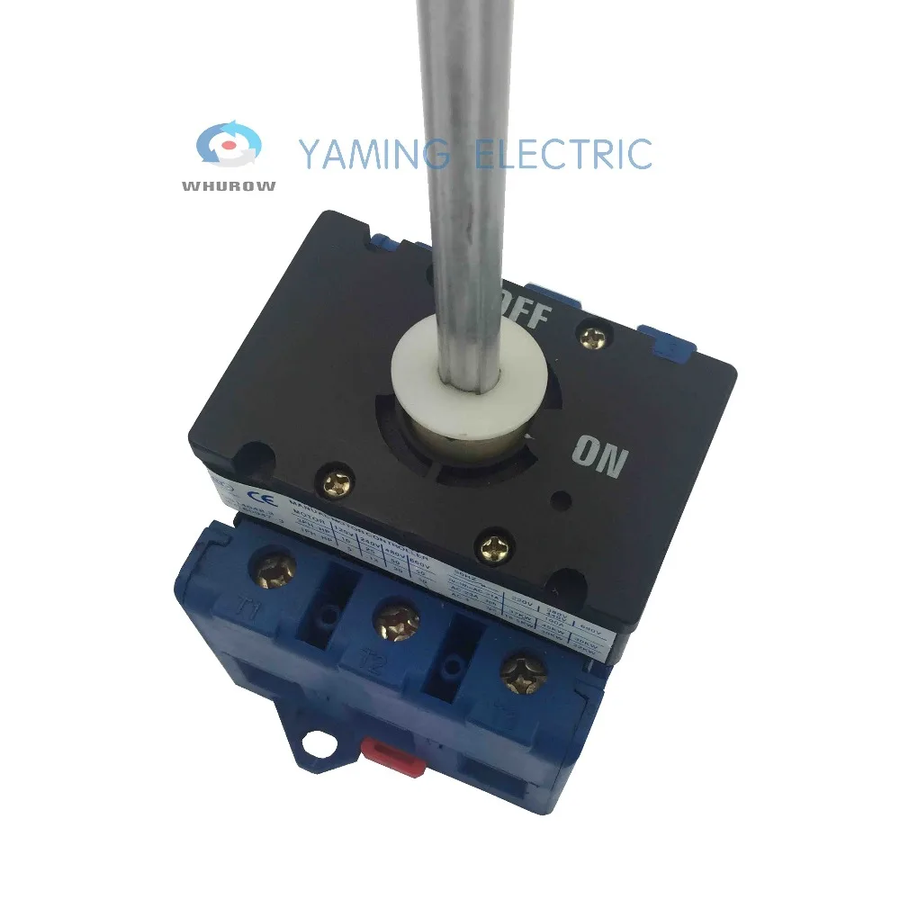 Выключатель-изолятор с панелью навесного замка 100 А 3 фазы 2 положения |