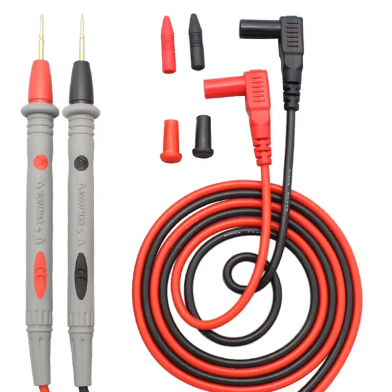 

1 pair Sharp 20A Test Cord Multimeter Multi Meter Voltmeter Lead Probe Wire Pen C Pencil Line