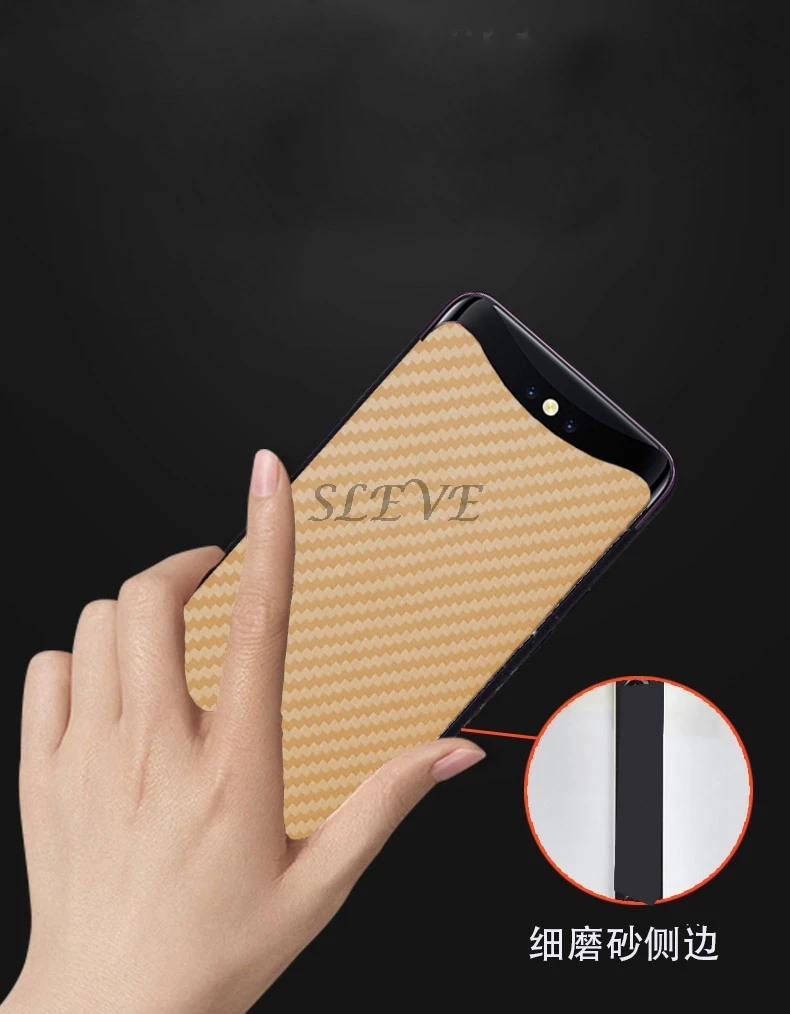 Для OPPO Find X чехол из карбонового волокна жесткий Ультратонкий поликарбоната для