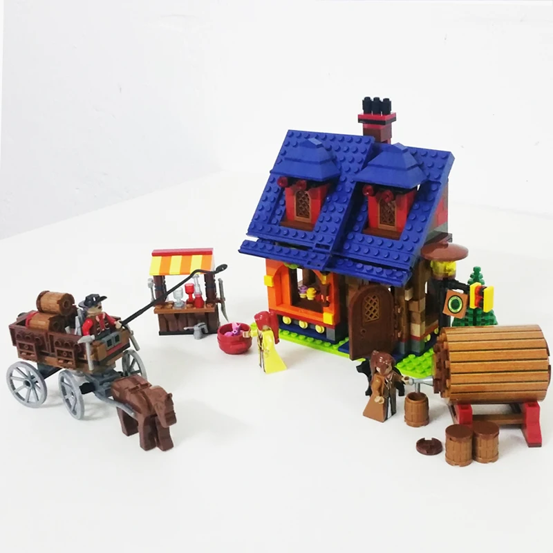 Ausini модели Здание игрушка Совместимость с LEGO Лего Legos Конструктор A28704 686 блок