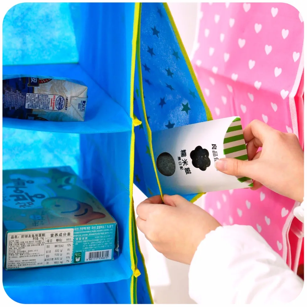 4 слоя нетканая большая сумка для хранения карманы многослойная подвесная