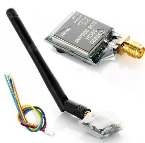 

TS5823 5,8G 200 мВт 32CH FPV мини беспроводной модуль передатчика AV FPV RC