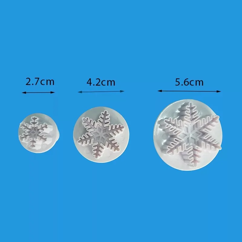 K1-185 snowflake 15 видов сахарных помадки резак пластиковые формы для торта DIY Инструменты для украшения тортов из мастики плунжерная паста сахарного ремесла - Цвет: K1-185 snowflake