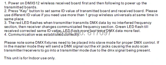1 пара 2 4G беспроводные сценические огни DMX512 передатчик + приемник dmx контроллер
