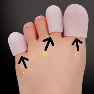 Защитная крышка для большого пальца стопы, силиконовая, 10 шт.5 пар