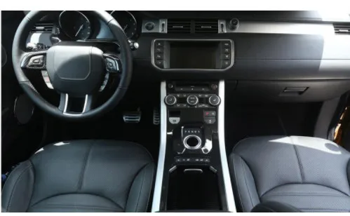 Новинка! Углеродное волокно стиль ABS пластиковые аксессуары для LandRover Range Rover Evoque