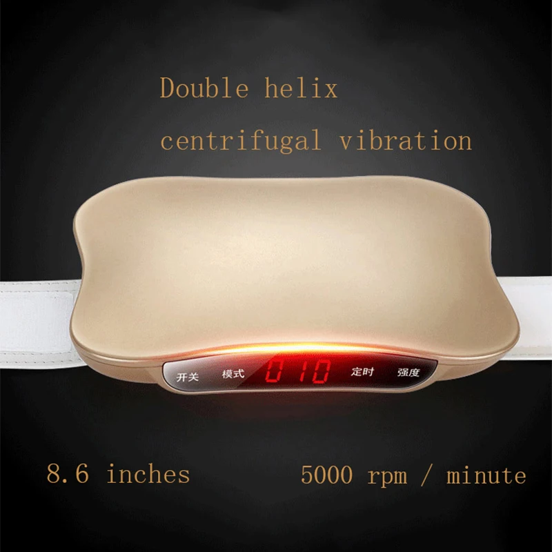

Electric Vibration Fitness Massager Vibrating Slimming Belt Loss Weight Home Body Building Leg Hip Waist Abdominal Fat Burning