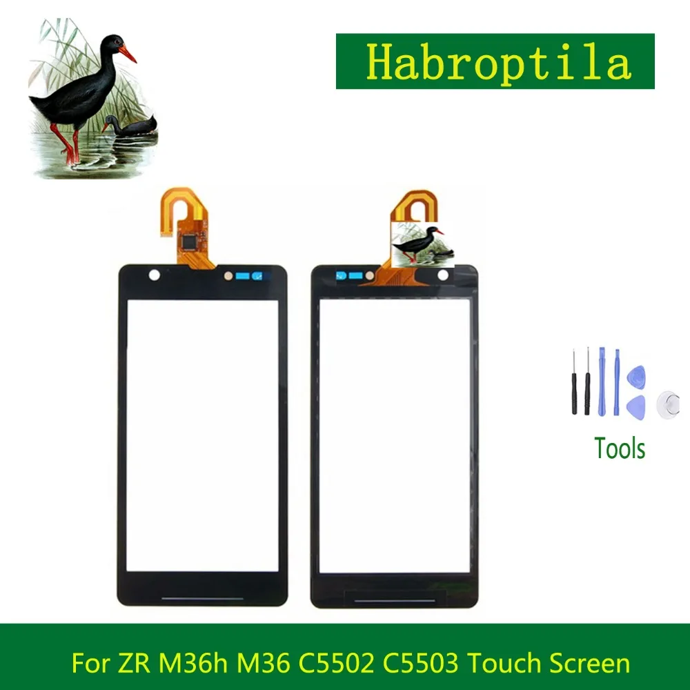 5 шт./лот высокое качество AAA 4.6 &quotдля Sony Xperia ZR M36h M36 C5502 C5503 Сенсорный экран планшета