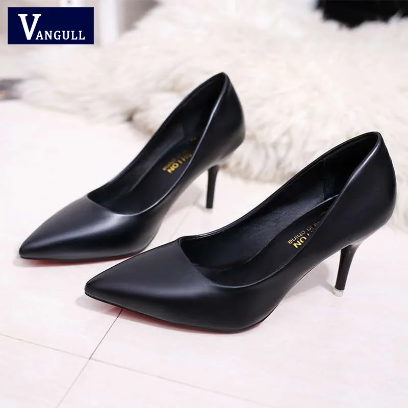 Женские свадебные туфли Vangull туфли-лодочки из искусственной кожи на тонком