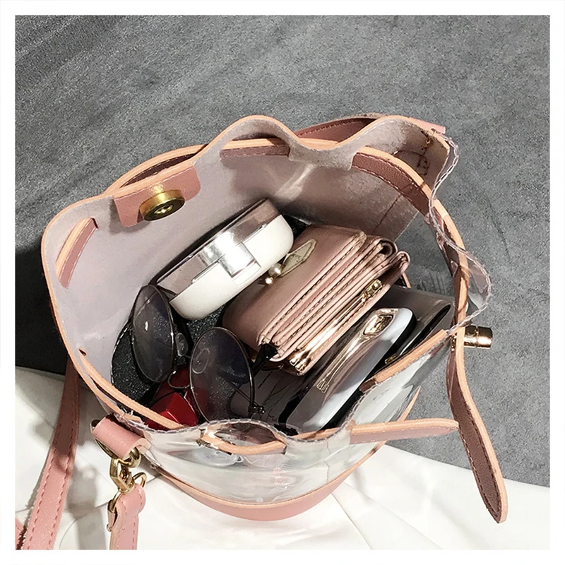 Женская сумка, прозрачная сумка bolsas, прозрачная сумка, ПВХ сумка, высокое качество, сумка-мессенджер, для мамы и ребенка, посылка bolso mujer